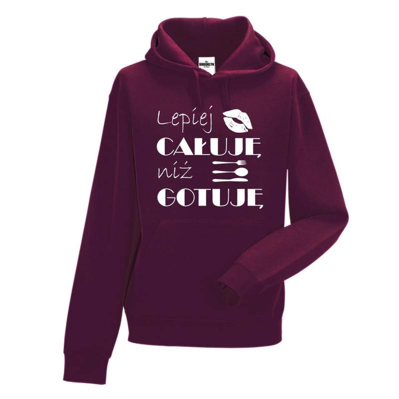 bluza z kapturem Lepiej całuję