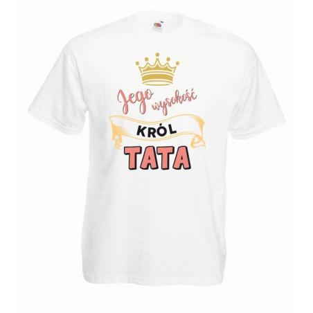 T-shirt oversize DTG KRÓL TATA 