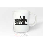 Kubek z nadrukiem jeść spać grać