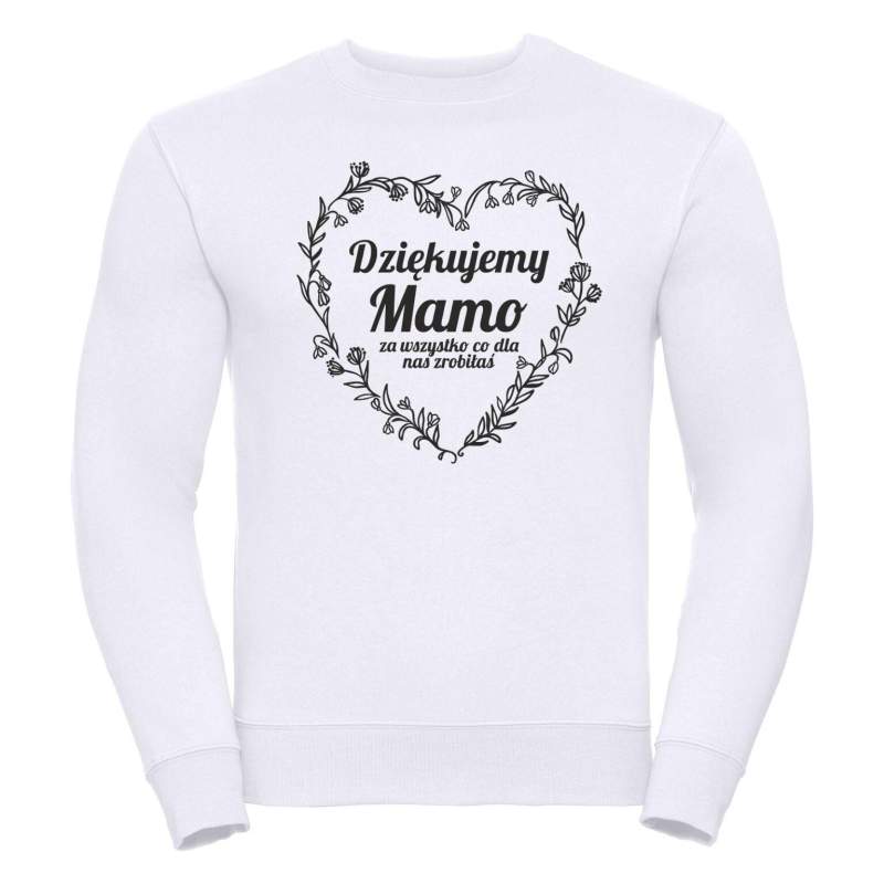 bluza oversize Dziękujemy Mamo