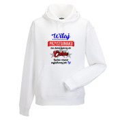 bluza z kapturem witaj przystojniaku