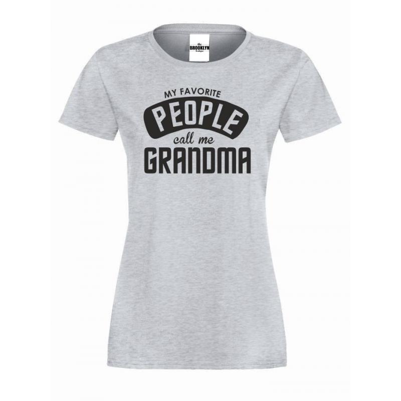 T-shirt lady/oversize call me grandma