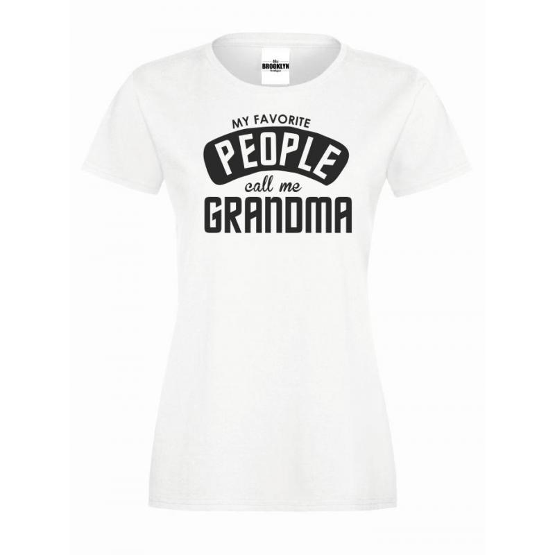 T-shirt lady/oversize call me grandma