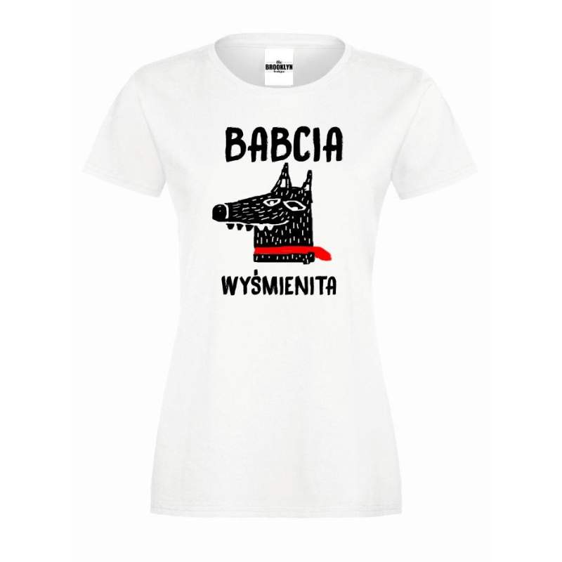 T-shirt lady/oversize babcia wyśmienita