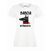 T-shirt lady/oversize babcia wyśmienita