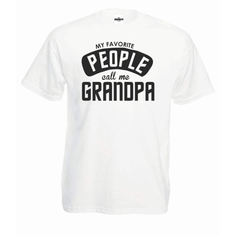 T-shirt oversize call me grandpa