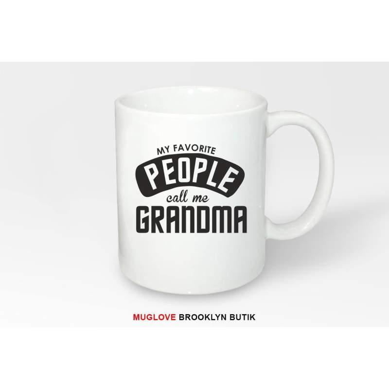 Kubek z nadrukiem call me grandma