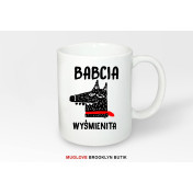 Kubek z nadrukiem babcia wyśmienita