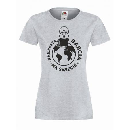 T-shirt lady/oversize NAJLEPSZA BABCIA NA ŚWIECIE