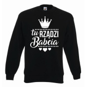 bluza oversize BOMBOWA BABCIA