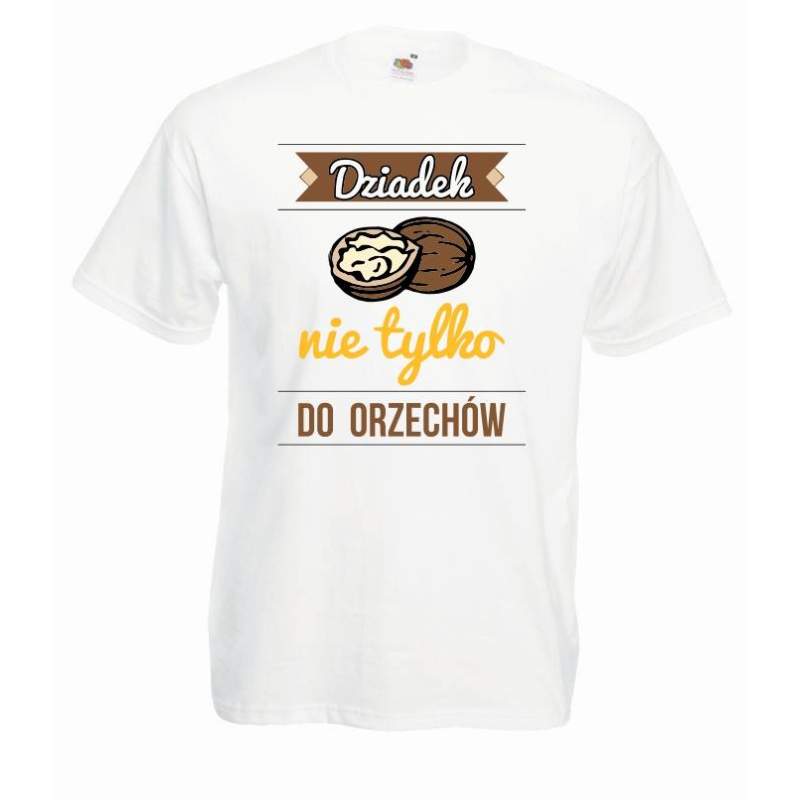 T-shirt oversize DTG NAJLEPSZY SUPER FAJNY DZIADEK
