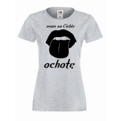 T-shirt lady DZIEWCZYNA RAKIETA