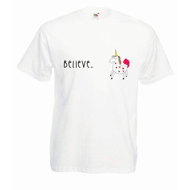 T-shirt oversize DTG BELIEVE 2