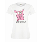 T-shirt lady slim DTG heart