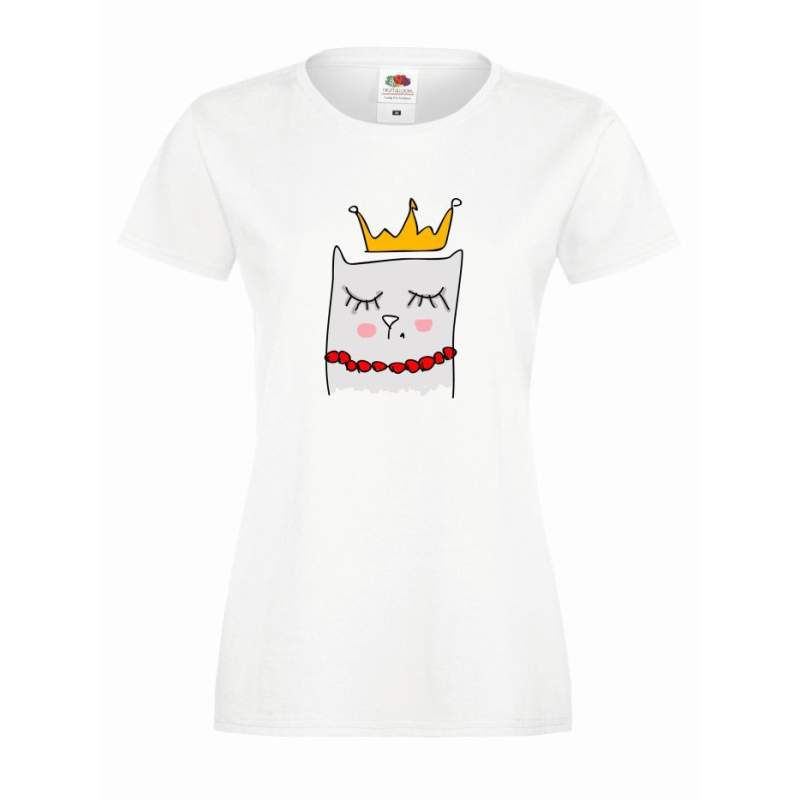 T-shirt lady slim DTG thug life