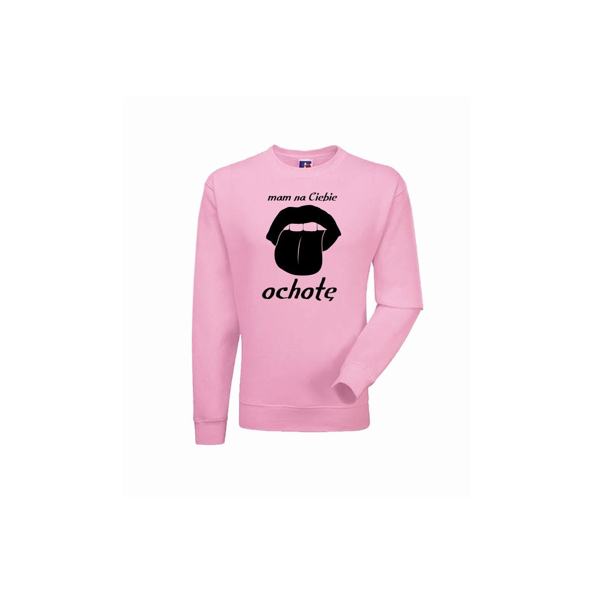 bluza mam na ciebie ochotę różowy