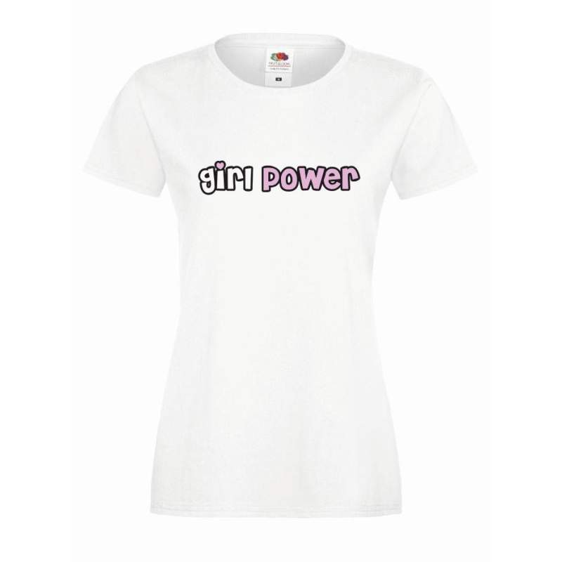 T-shirt lady DTG GIRL POWER