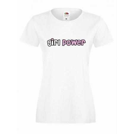 T-shirt lady DTG GIRL POWER