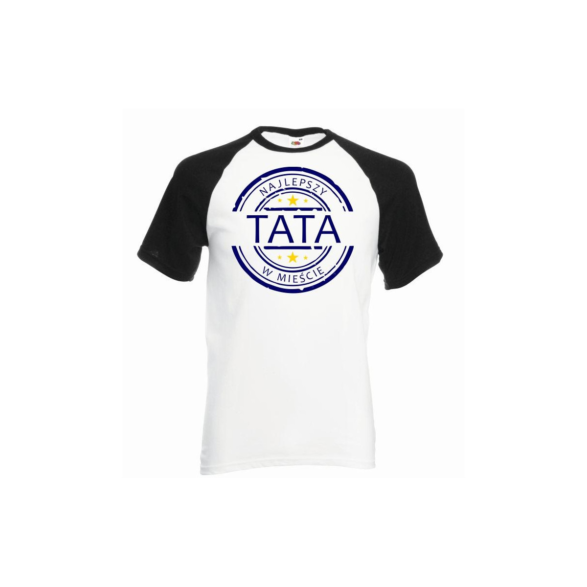 T-shirt baseball kolor najlepszy w mieście