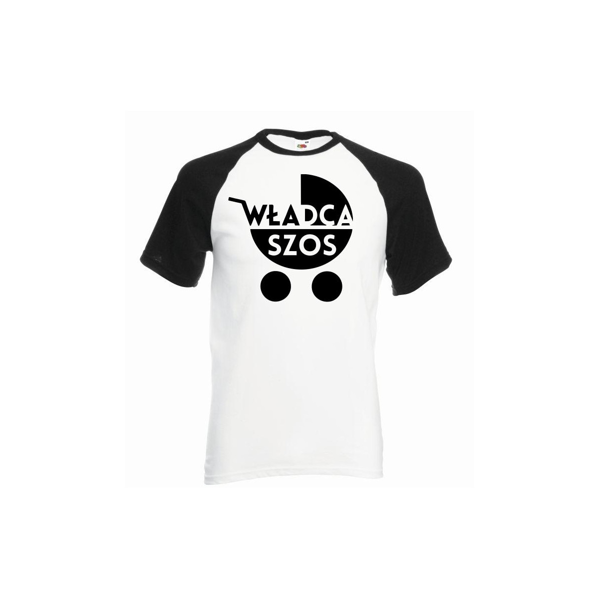 T-shirt baseball kolor władca szos