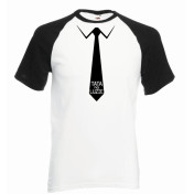 T-shirt baseball kolor tata na luzie