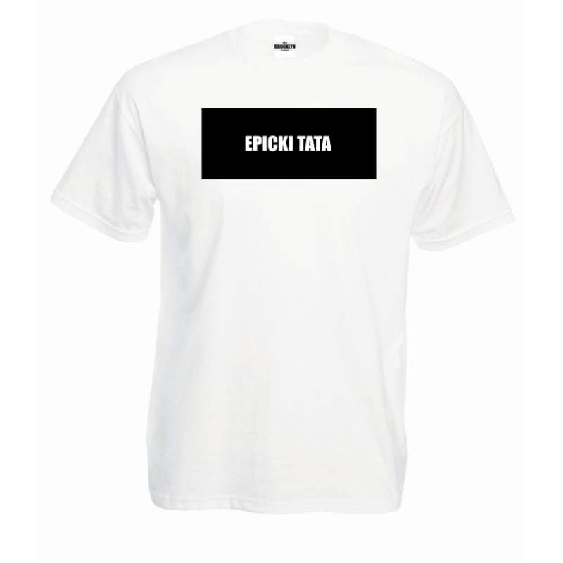 T-shirt oversize epicki tata