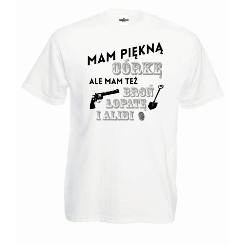 T-shirt oversize DTG mam piękną córkę