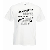 T-shirt oversize DTG mam piękną córkę