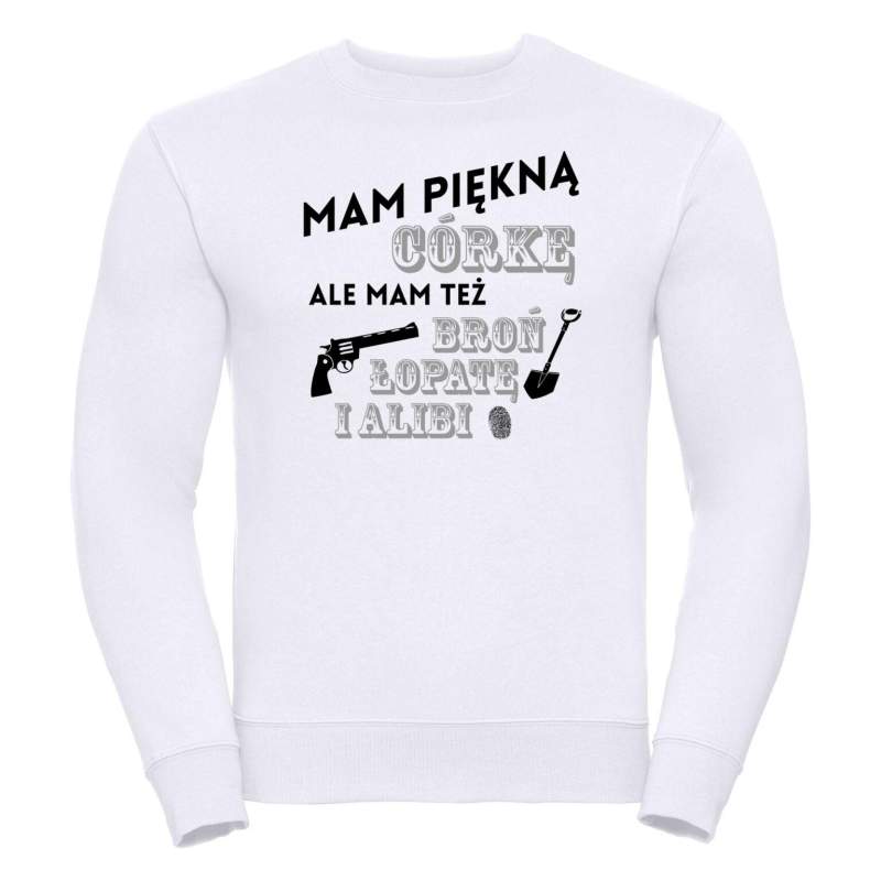 bluza oversize mam piękną córkę