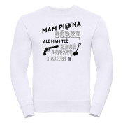 bluza oversize mam piękną córkę