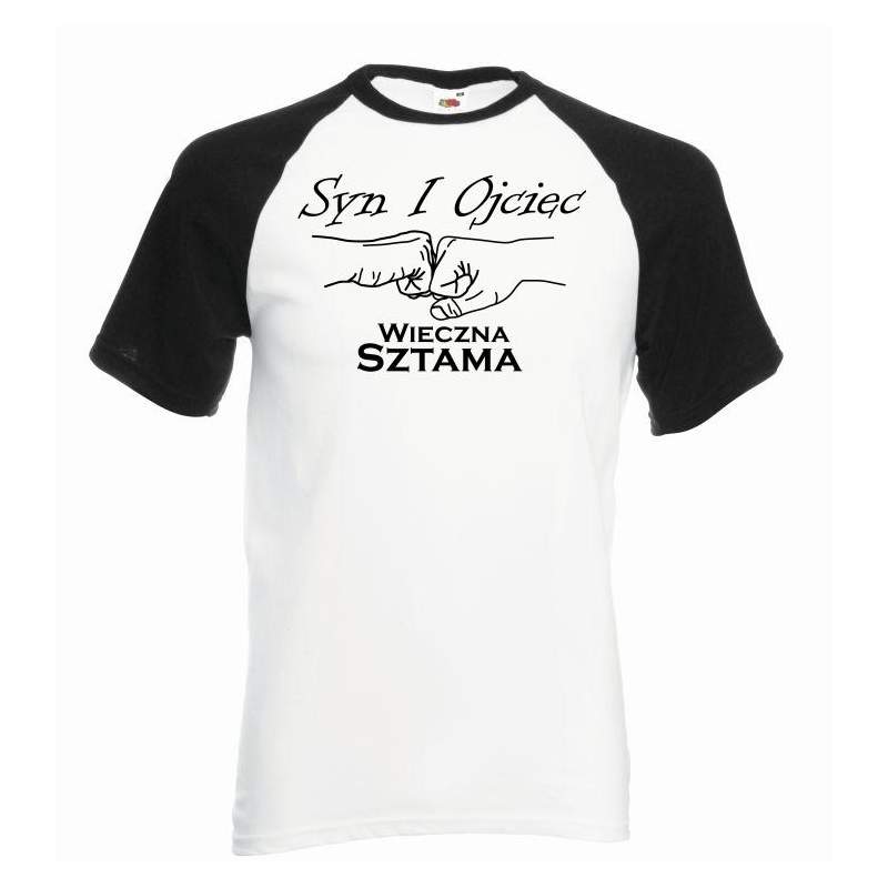 T-shirt baseball kolor wieczna sztama