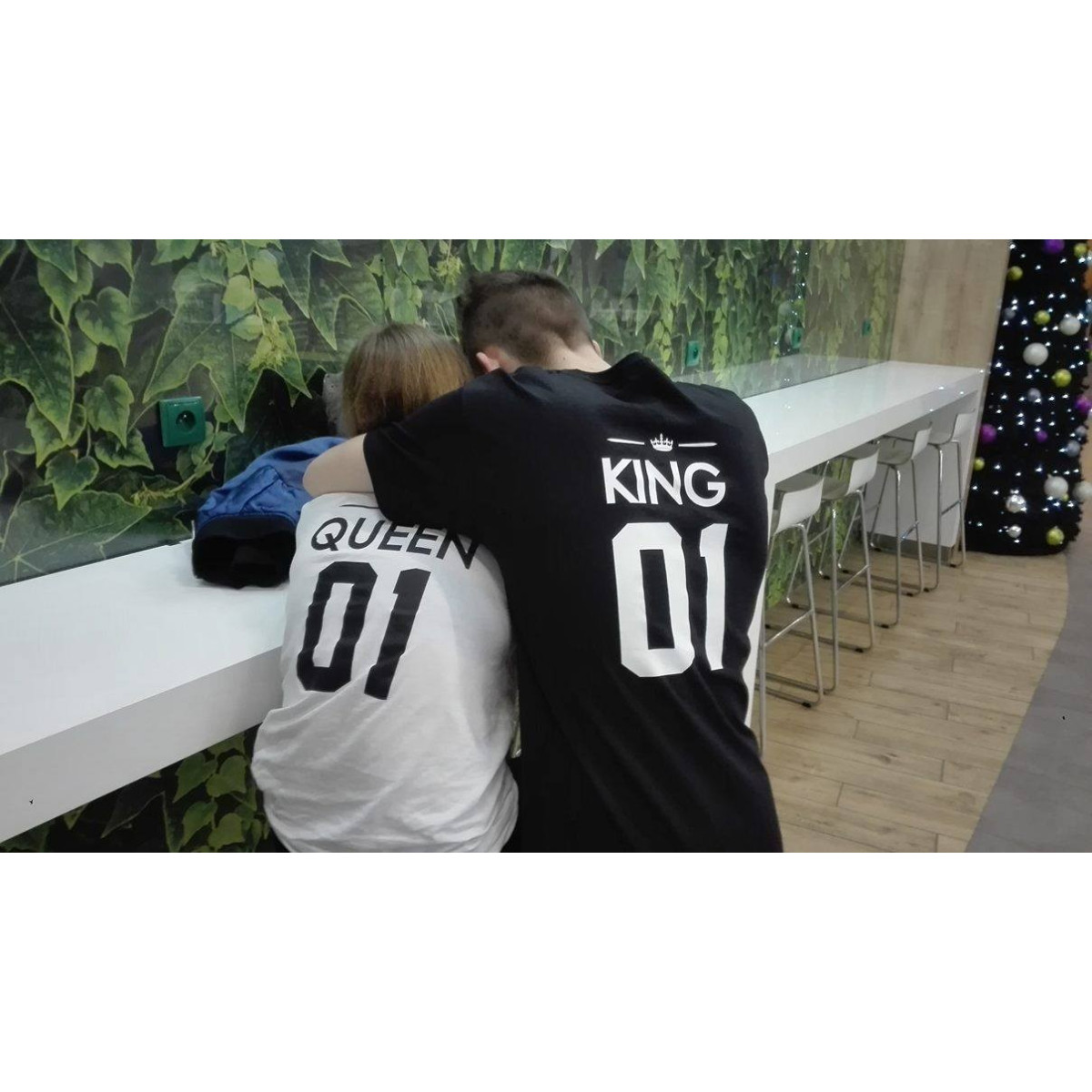 T-shirt DLA PAR 2 SZT QUEEN & KING 