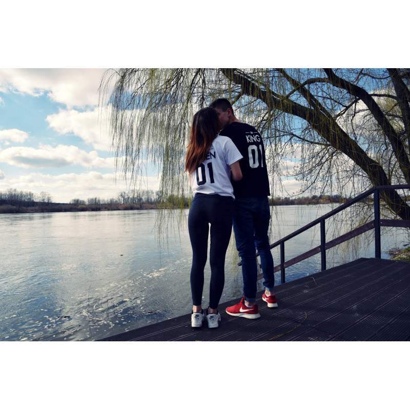 T-shirt DLA PAR 2 SZT QUEEN & KING 