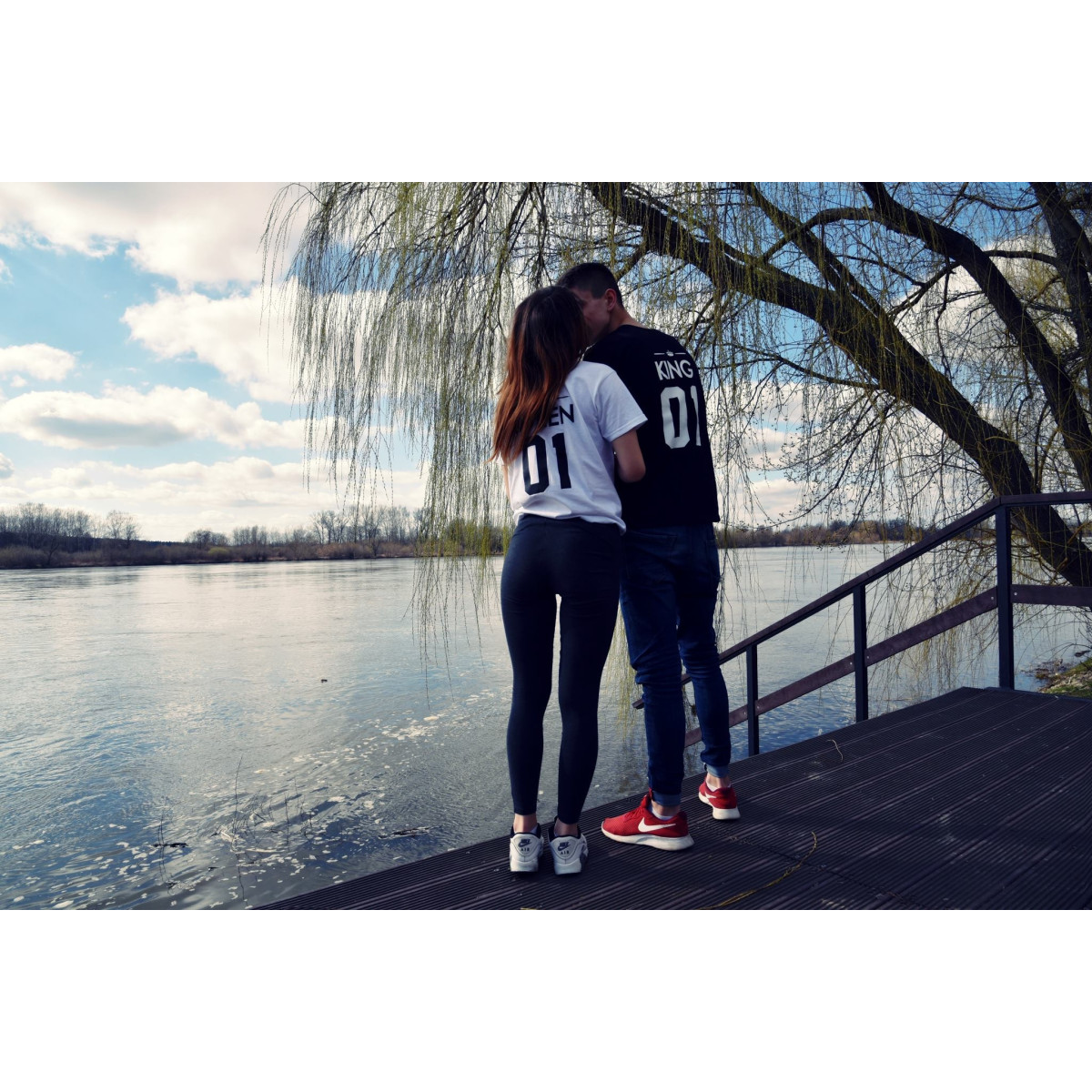 T-shirt DLA PAR 2 SZT QUEEN & KING 