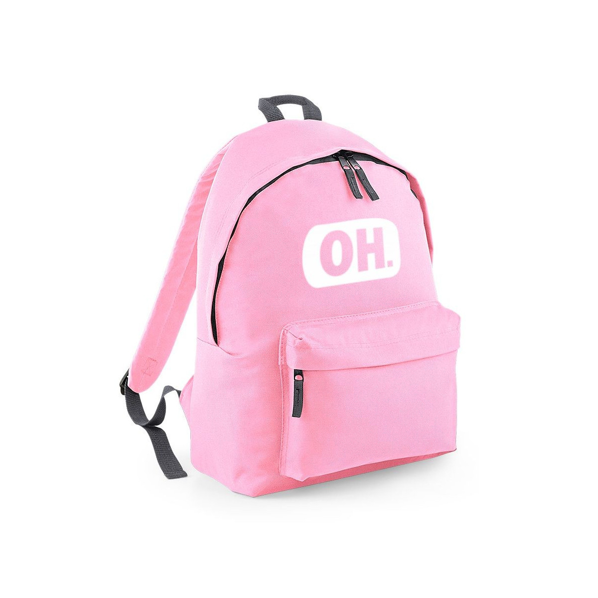 plecak BG owal OH jasno różowy