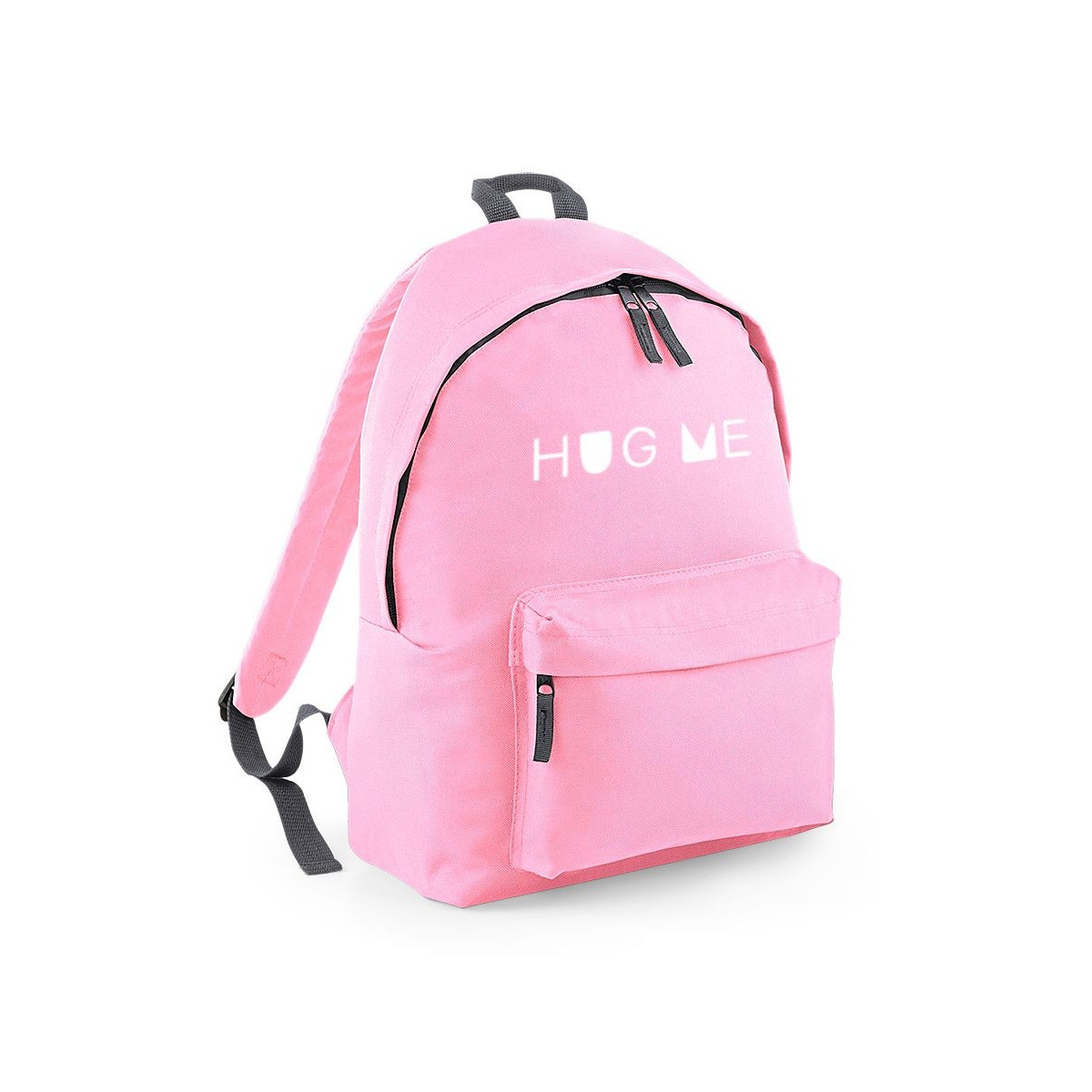 plecak HUG ME owal jasno różowy