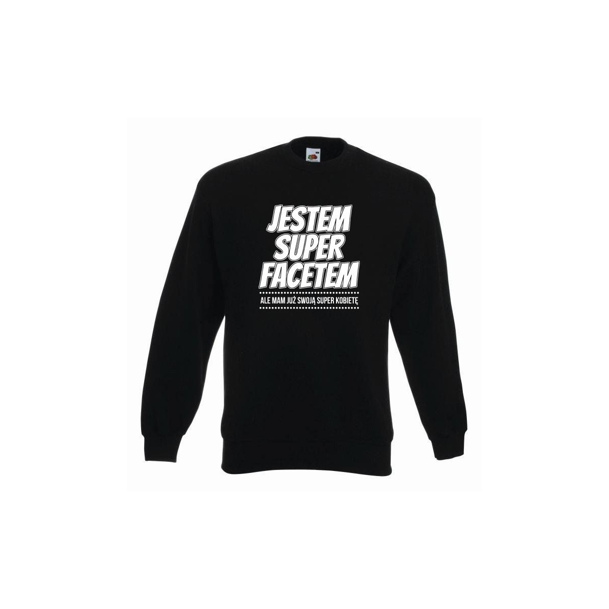 bluza oversize JESTEM SUPER FACETEM