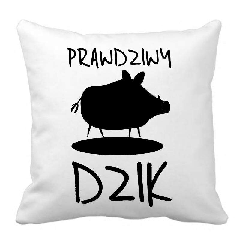 poduszka prawdziwy dzik