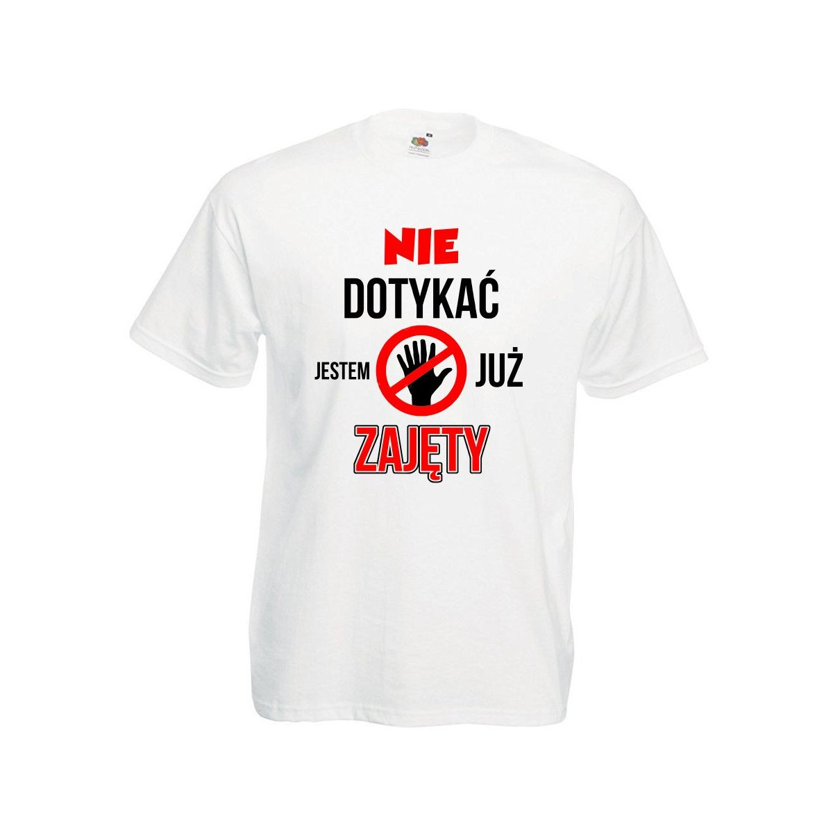 T-shirt oversize DTG NIE DOTYKAĆ
