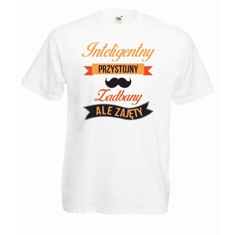 T-shirt oversize DTG INTELIGENTNY