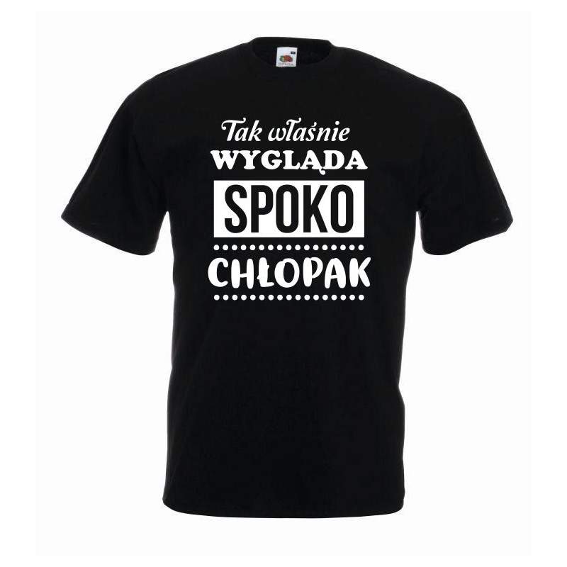 T-shirt oversize SPOKO CHŁOPAK