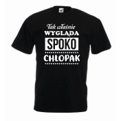 T-shirt oversize SPOKO CHŁOPAK