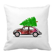 PODUSZKA Świąteczne autko 