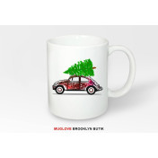 Kubek z nadrukiem Świąteczne autko