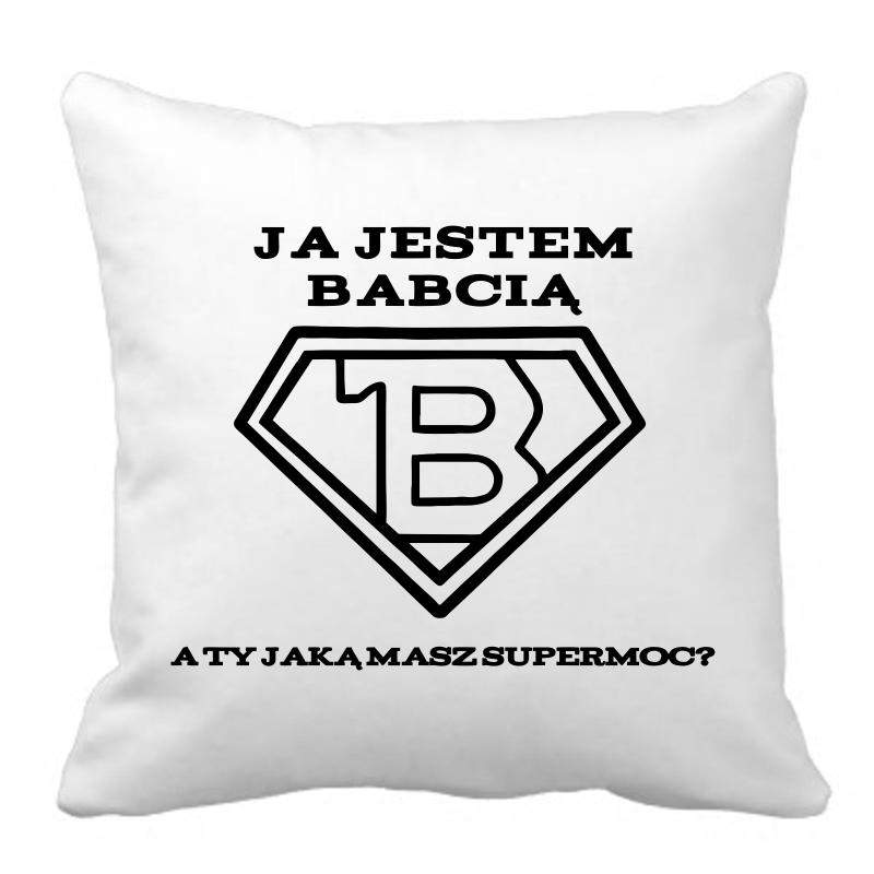 PODUSZKA druk Ja jestem superbabcią