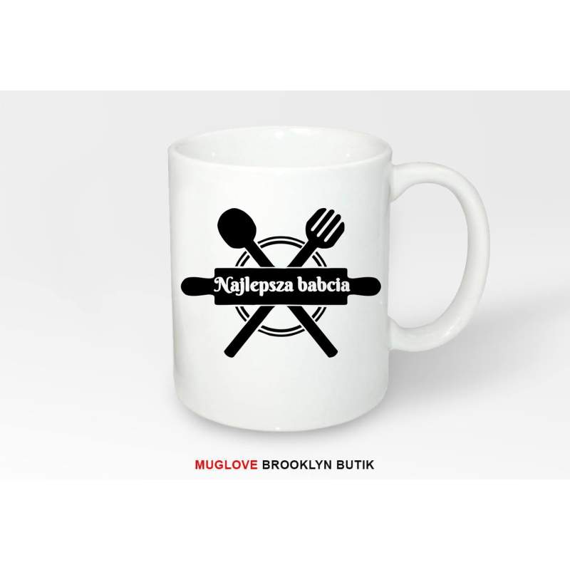 Kubek z nadrukiem Najlepsza babcia 2