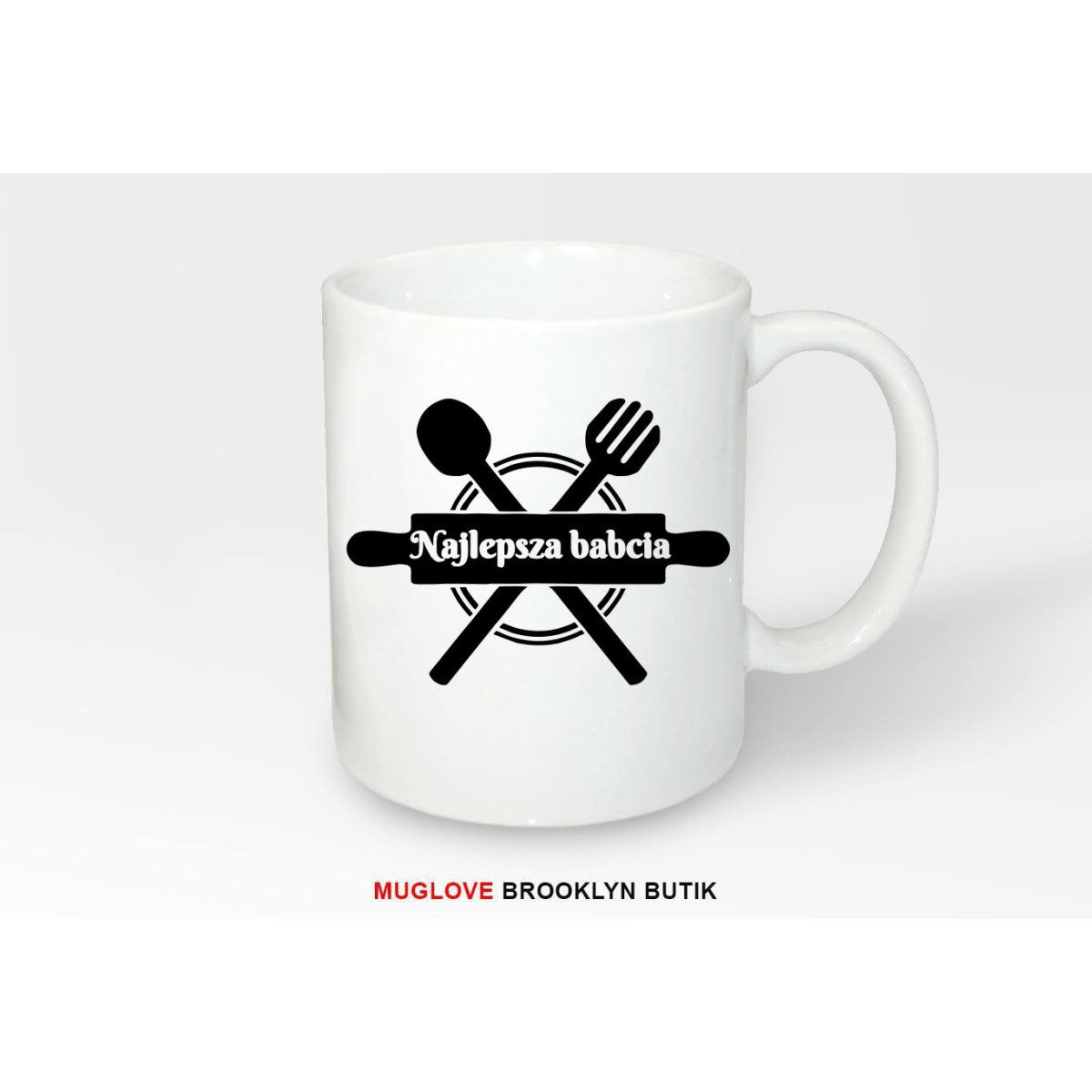 Kubek z nadrukiem Najlepsza babcia 2