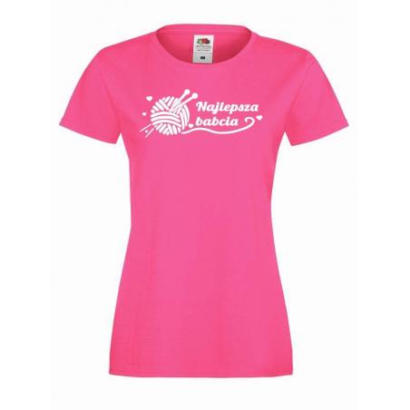 T-shirt lady/oversize Najlepsza babcia 2