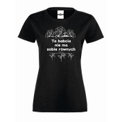 T-shirt lady/oversize Ta babcia nie ma sobie równych