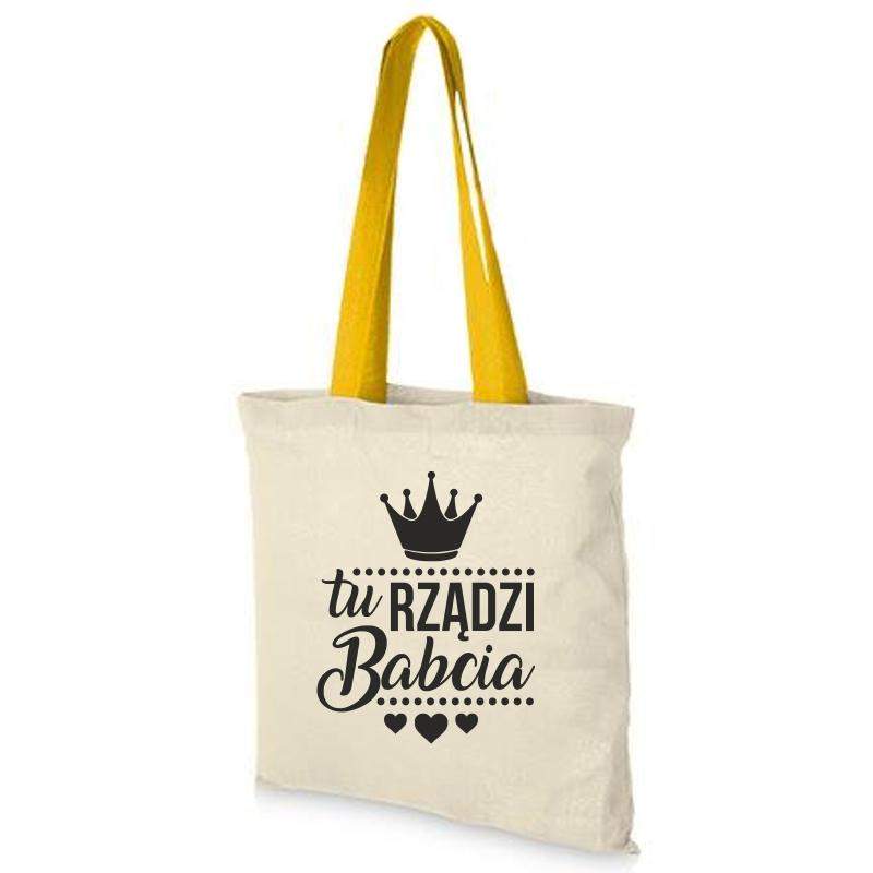 Torba dtg TU RZĄDZI BABCIA